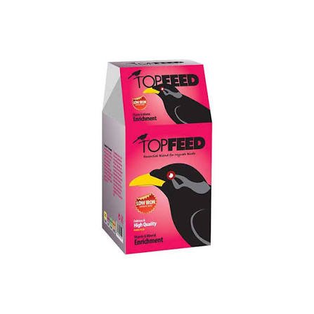 غذای خشک مرغ مینا تاپ فید TopFeed Myna وزن 1 کیلوگرم