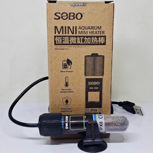بخاری کوچک USB دار آکواریوم DW-10W سوبو