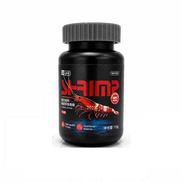 غذای قرصی میگو و کف خوار yee SHRIMP 115g