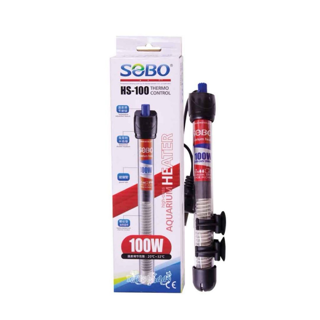 بخاری آکواریوم سوبو Sobo HS-100W