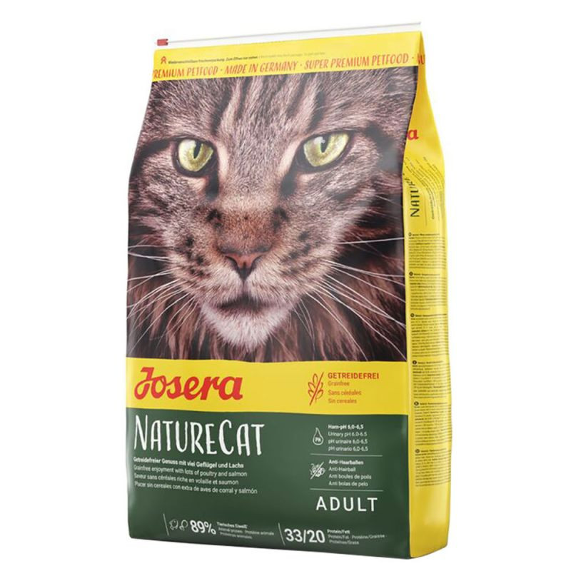 غذای خشک گربه جوسرا نیچرکت مناسب سلامت مجاری ادراری Josera NatureCat وزن 2 کیلوگرم