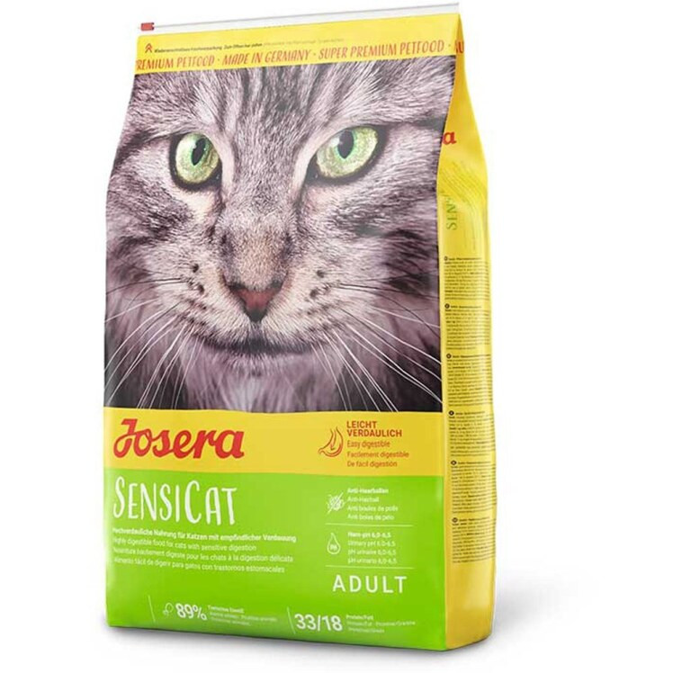 غذای خشک گربه جوسرا سنسی کت مناسب گوارش حساس Josera SensiCat وزن 2 کیلوگرم