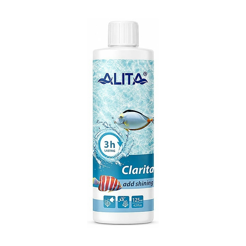 محلول شفاف کننده آب آکواریوم clarita آلیتا