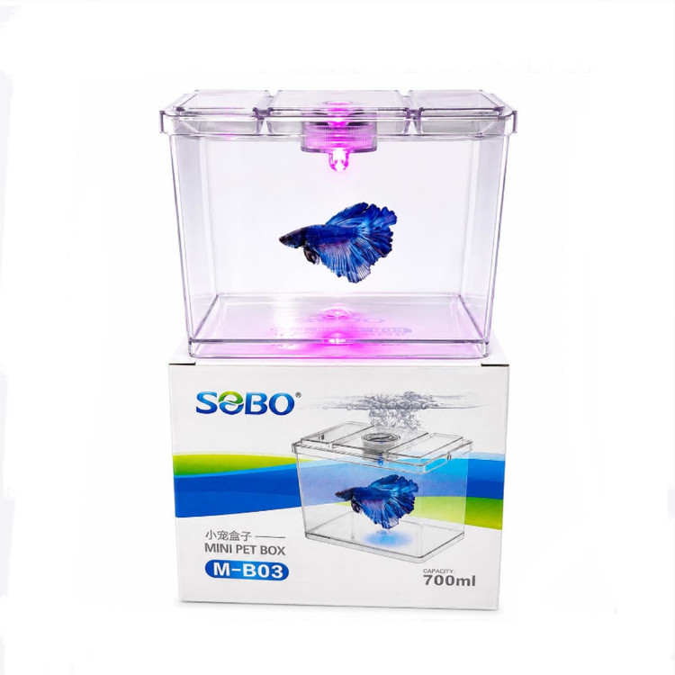تنگ یا مینی آکواریوم پت باکس M-B03 سوبو