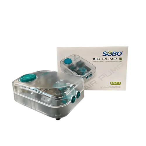 پمپ هوا دو خروجی aq-013 سوبو