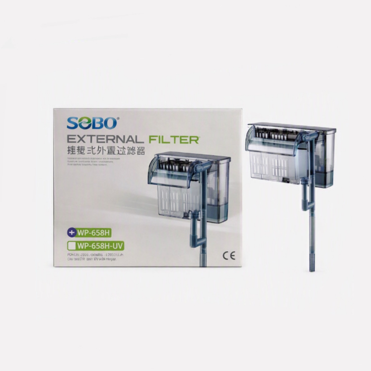 فیلتر هنگان آکواریوم سوبو WP-658H
