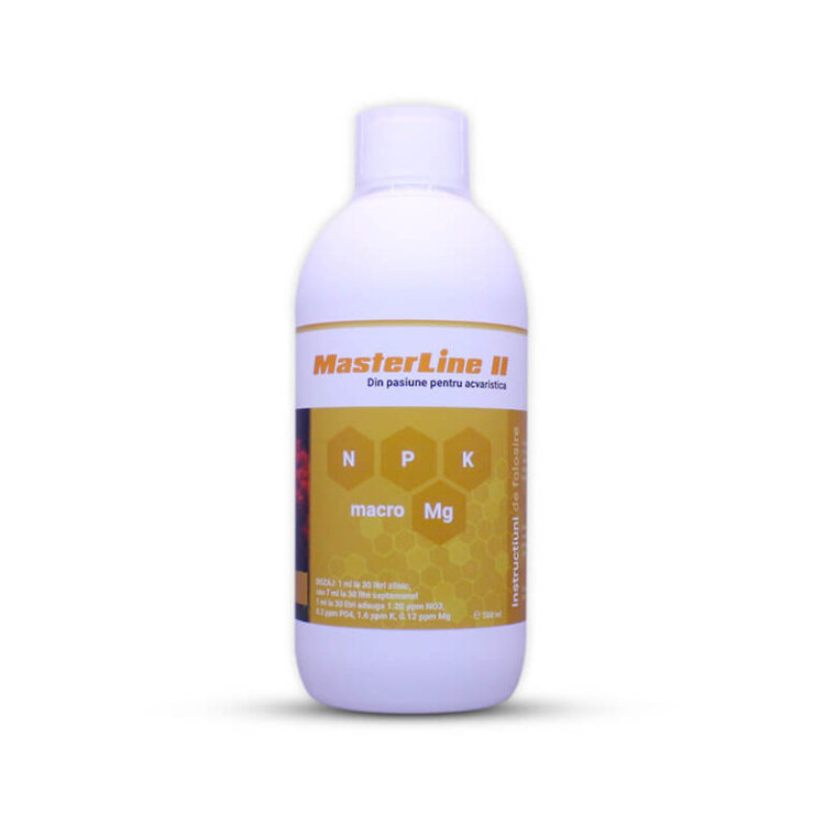 کود مایع آکواریوم مسترلاین ماکرو MASTERLINE II MACRO