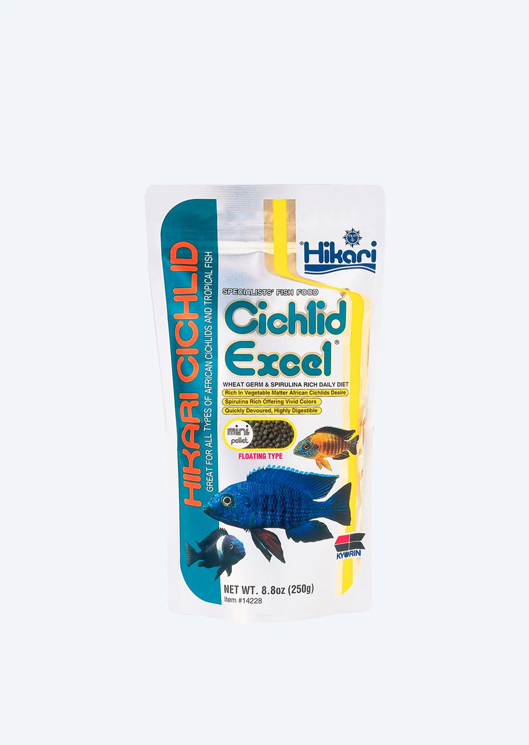غذای پلیت سیچلاید اکسل هیکاری- Hikari Cichlid Excel